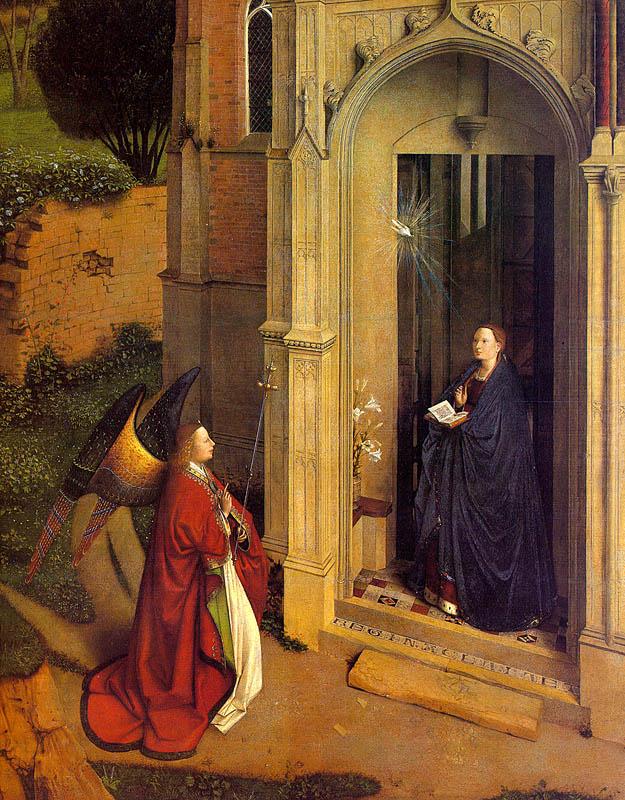 Jan Van Eyck The Annunciation  6 china oil painting image